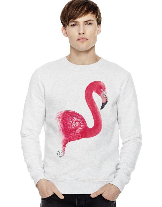 sweat flamant rose