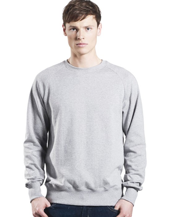 Sweat-shirt polaire homme gris chiné XL TEX : le sweat-shirt à